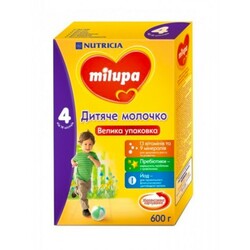 Milupa. Детское молочко Милупа 4 (18 м+), 600г (940811)