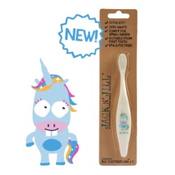 Jack N 'Jill. Зубна щітка дитяча Extra Soft "Unicorn" 0,1 мм (9312657201121)