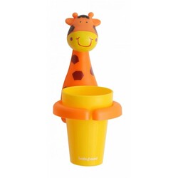 Стаканчик для зубных щёток Babyhood Жираф (BH-703G)