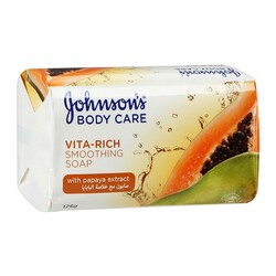 Johnson's. Мыло с экстрактом папайи Vita Rich , 125 г (239521)