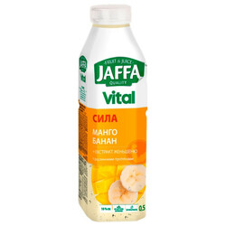 Jaffa Vital Power. Напій соковий Манго-банан, 0,5л(4820016253766)