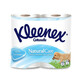Kleenex. Бумага туалетная Natural 3-слойная 4шт (5029053545141)