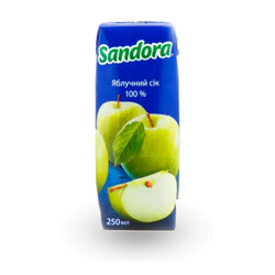 Sandora. Сок яблочный 0,25л (9865060006406)