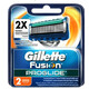 Gillette. Картридж для бритья Gillette Fusion Proglide 2шт/уп  (7702018085897)