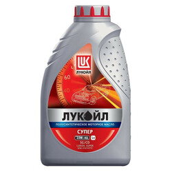 Lukoil. Олія моторна Супер SAE 15W-40 API SG/CD, 1л(4607161615331)