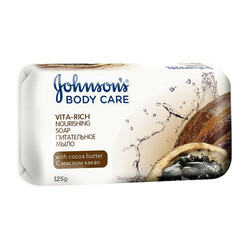 Johnson's. Питательное мыло Johnson's Body Care Vita Rich с маслом какао 125 г (298931)
