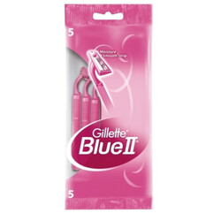Gillette. Станок для бритья  Улучшенный Blue II Одноразовый  5шт/уп  (3014260289287)