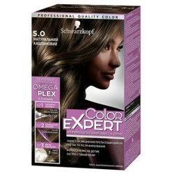 Schwarzkopf.  Color Expert Краска для волос 5-0 Натуральный Каштановый 166,8 млл 1 шт  (401510019765