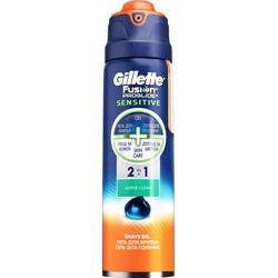 Gillette.Гель для бритья Gillette Fusion ProGlide Sensitive Alpine Clean 170 мл (357932)