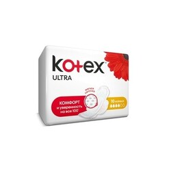 Kotex. Гигиенические прокладки Кotex Ultra Dry Normal 10 шт (542621)
