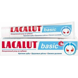 Lacalut. Паста зубна Basic 75мл(4016369696590)