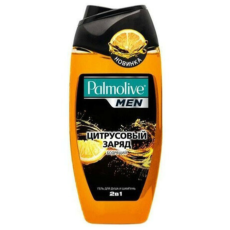 Palmolive. Гель для душу Цитрусовий заряд для чоловіків 250 мл(8693495047364)