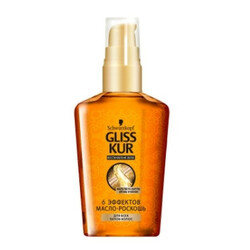 Gliss Kur. Масло для волос 6 эффектов масло-роскошь 75мл (4015000978569)