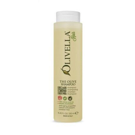 Olivella. Шампунь для зміцнення волосся на основі маслинового екстракту, 250мл(764412204073)