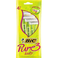 BiC. Верстат для гоління BIC Pure3 lady блістер 2шт(3086123221642)