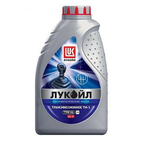 Lukoil. Масло трансмиссионное ТМ-5 SAE 75W90 API GL 5, 1л (5946027002724)