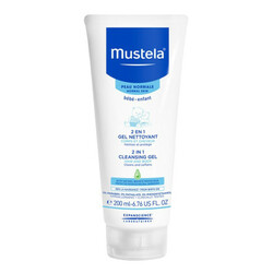 Mustela. Очищающий гель для волос и тела 2 in 1 Cleasing Gel, 200 мл (028183)