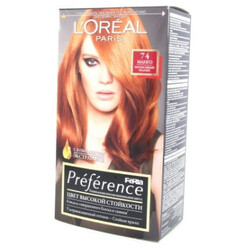 L`Oreal. Краска для волос RECITAL Preference тон 74 1шт (3600521410370)