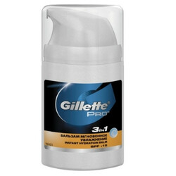 Gillette. Бальзам після гоління 3в1 Миттєве зволоження 50 мл   (7702018255566)