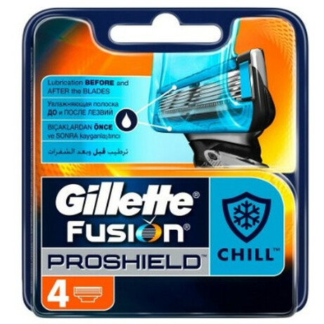 Gillette. Касети змінні  Fusion Proshield Chill    (7702018412518)
