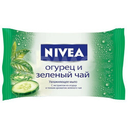 Nivea . Мыло Огурец и Зеленый чай 90 г (4005808177196)