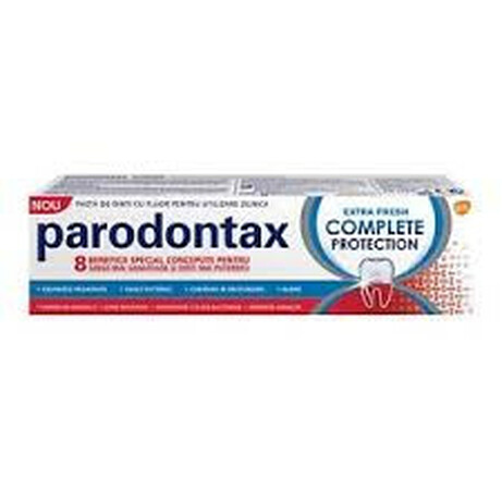 Parodontax. Паста зубна КомпЗащита Екстра свіжість  75мл(5054563040213)
