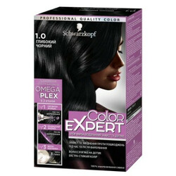 Schwarzkopf. Color Expert Краска для волос 1-0 Глубокий Черный 166,8 мл 1 шт  (4015100197686)