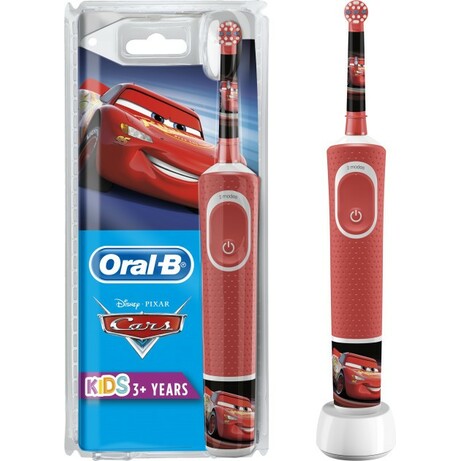Oral-B. Электрическая зубная щетка BRAUN Stage Power/D100 "Cars", от 3-х лет (244554)