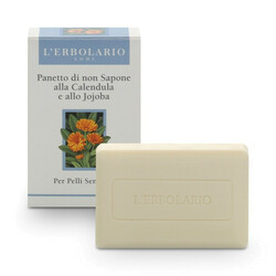 Lerbolario. Нещелочное мыло для лица на основе Календулы и Жожоба, 75г (8022328500996)