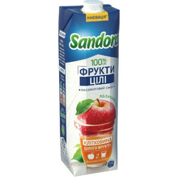 Sandora Whole Fruit. Сок яблочный, 0,95л (4823063114721)