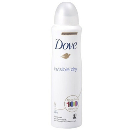 Dove . Дезодорант-спрей  Невидимий 150 мл   (8710908499395)