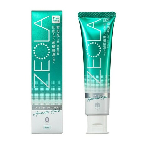 Zettoch. Зубна паста ZEOLA Aromatic Herb Трави 60 г(4582118954353)