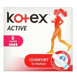 Kotex. Гігієнічні тампони Кotex Active Super, 8 шт(5029053564524)