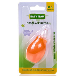 Baby Team. Аспиратор для носа, 0 мес + (7002)