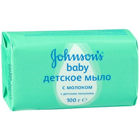 Johnsons Baby. Мыло Johnsons Baby с молоком, 100 г. (146455)