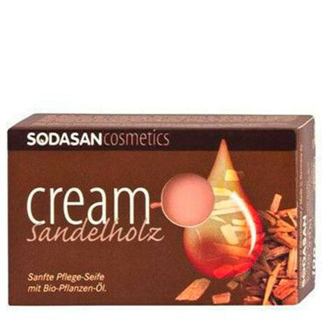 SODASAN. Органическое крем-мыло для лица Sodasan Sandel wood 100 г 19004  (190046)