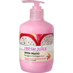 Fresh juice. Крем-мыло "Франжипани и драконов фрукт", 460 мл (4823015923326)