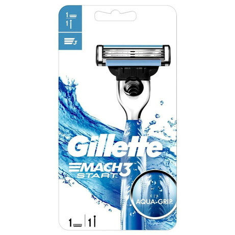 Gillette.Бритва Mach3 Start с 1 сменной кассетой (7702018461882)