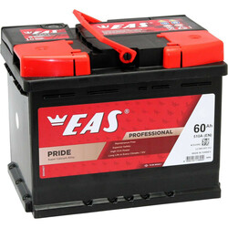 EAS. Аккумулятор Pride L2 60Аh 510A MF L+ (8690145116944)