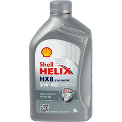 Shell. Моторное масло Helix НХ8 5W-40 1л (5011987860742)