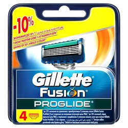 Gilette. Змінні картріджи для гоління Gillette Fusion5 ProGlide(4 шт)