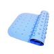 Aquababy. Антиковзаючий килимок для ванни 76х34 Блакитний(662337)