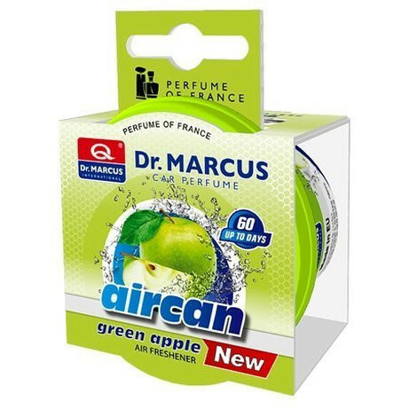 Dr.Marcus. Ароматизатор Aircan зелене яблуко 40г(5900950768751)