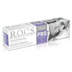 R.O.C.S. Pro Зубна паста  Делікатне вибілювання Fresh Mint 135 г(4607034472191)
