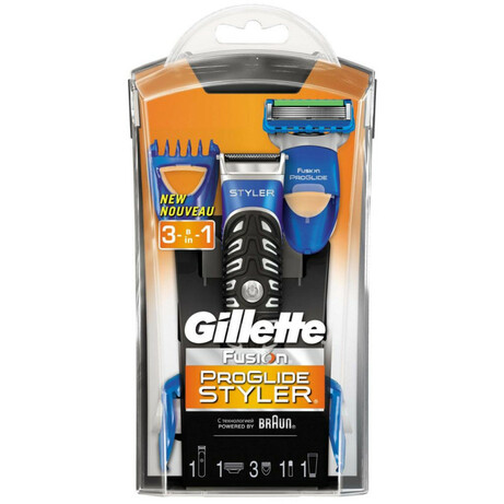 Gillette. Бритва-стайлер Gillette Fusion5 ProGlide Styler с 1 сменной кассетой ProGlide Power  (2733