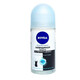 Nivea. Дезодорант кульковий Pure Невидимий захист для чорного і білого 50 мл   (4005900034519)