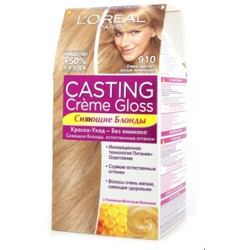 L`Oreal. Краска для волос CASTING Creme Gloss тон 910 1шт (3600521831786)