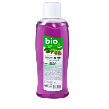 Bio naturell. Шампунь для волос  Лопух 1000мл  (4820168431234)