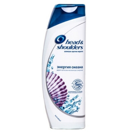 Head & Shoulders. Шампунь Енергія океану  400мл(5000174511871)