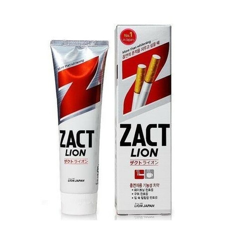 LION. Зубна паста відбілювальна Lion Zact, 100 г(8806325603849)